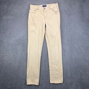 Polo Ralph Lauren Kids Tan Chino Pants Size 16 Khaki Straight Leg Cotton Twill